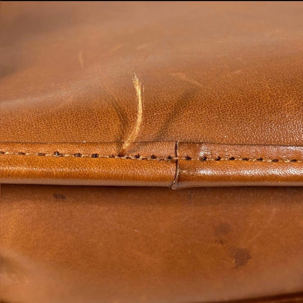 COACH Vintage 1994 Brown Glovetanned Leather Canteen Bag USA Made πΊπΈ - Picture 16 of 16